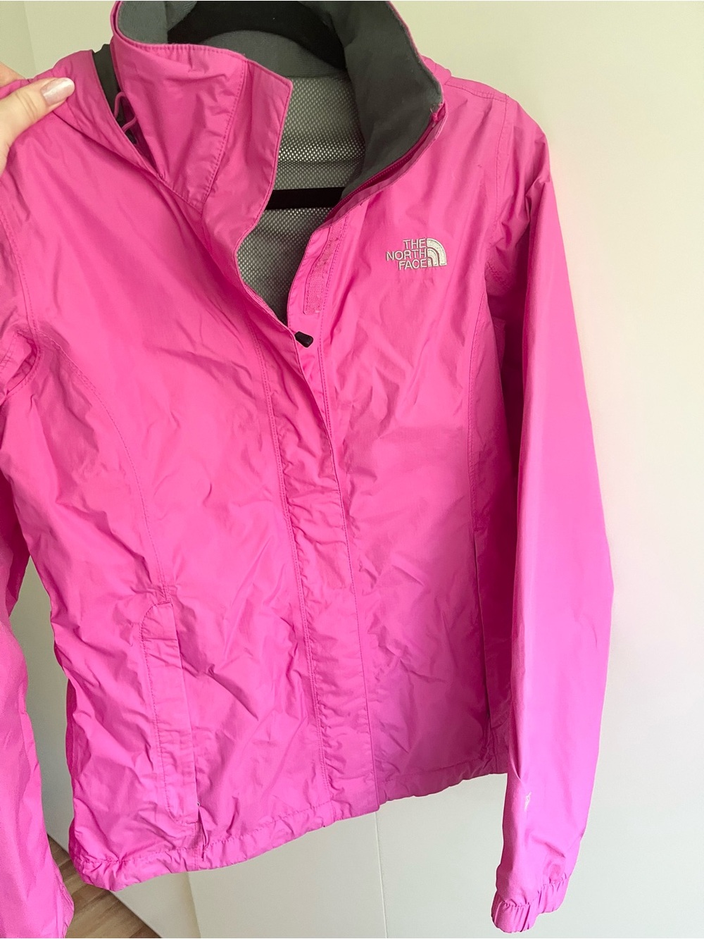 The North Face Pink Rain Jacket